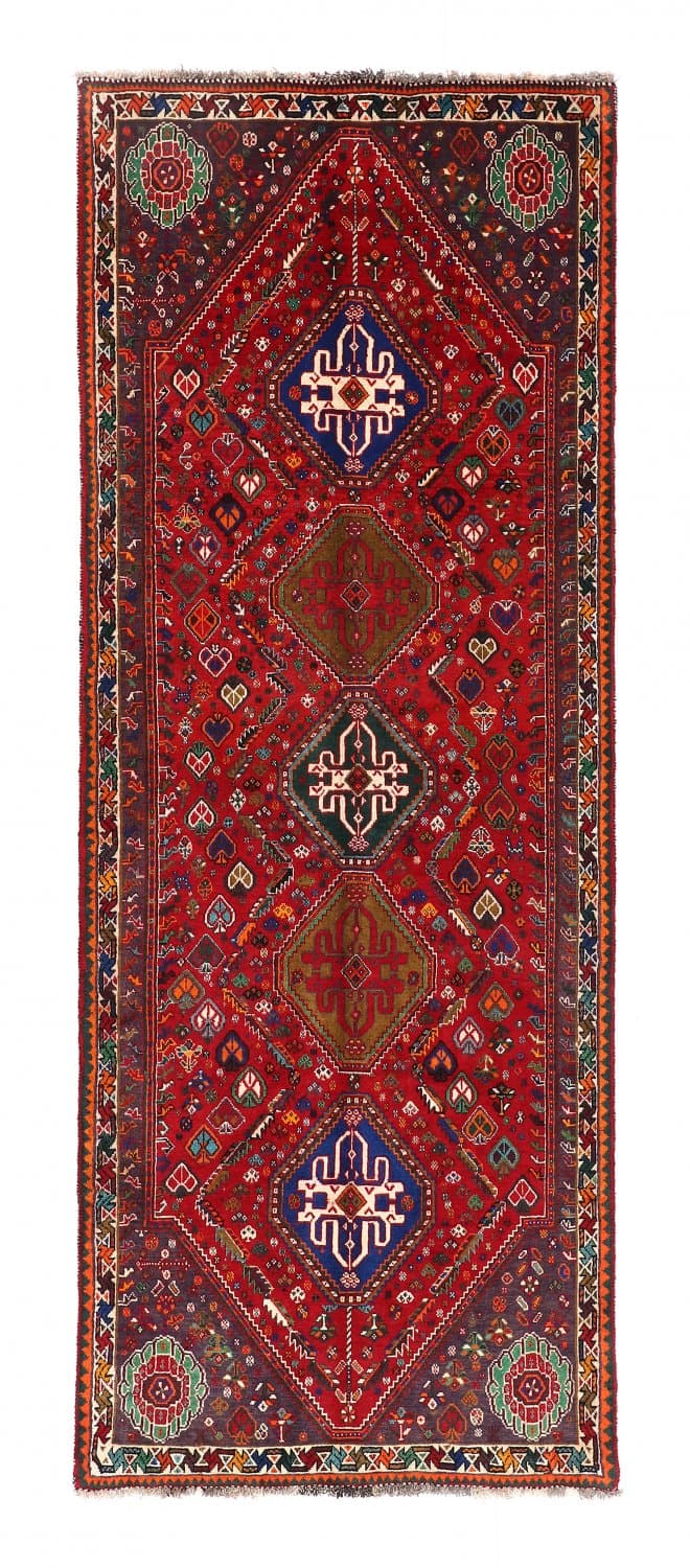 Orientalisk matta Hamedan 280 x 107 cm