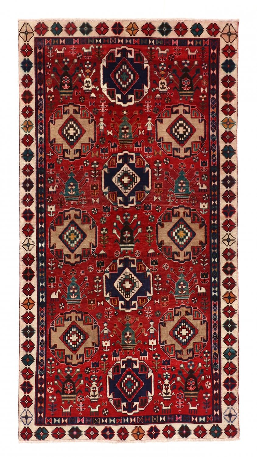 Orientalisk matta Hamedan 280 x 146 cm