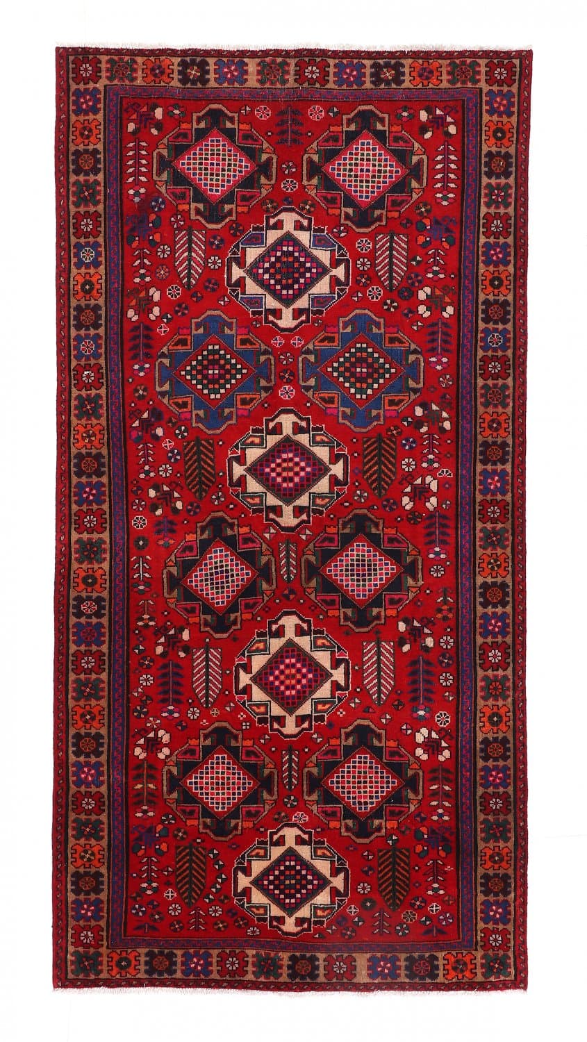 Orientalisk matta Hamedan 289 x 145 cm