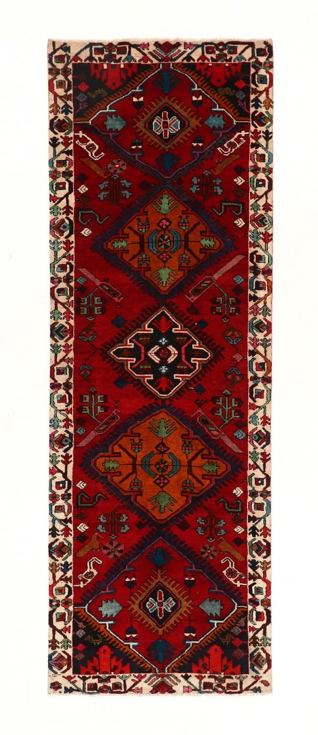 Orientalisk matta Hamedan 307 x 104 cm