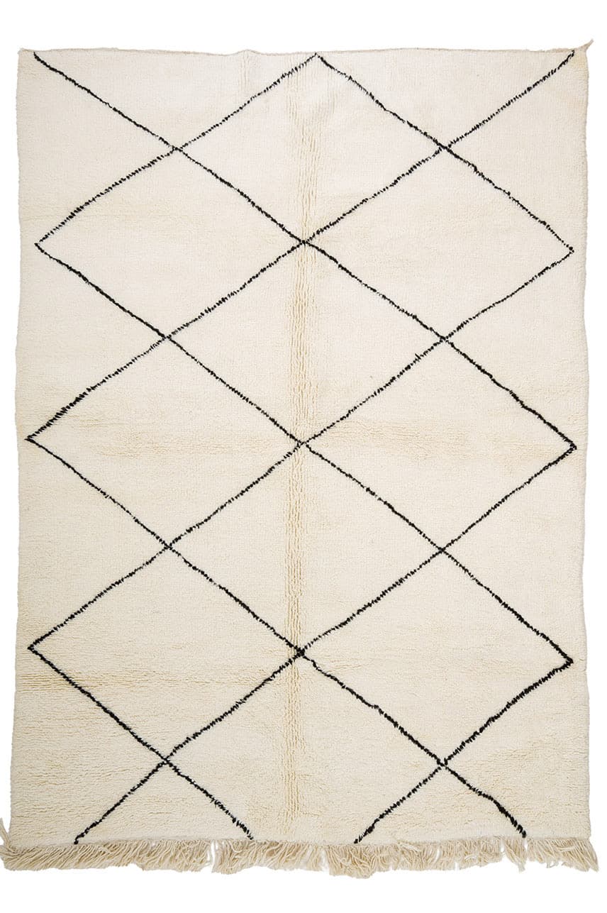 Kelimmatta Marockansk Beni Ourain 215 x 295 cm (Storlek: 215 x 295 cm)
