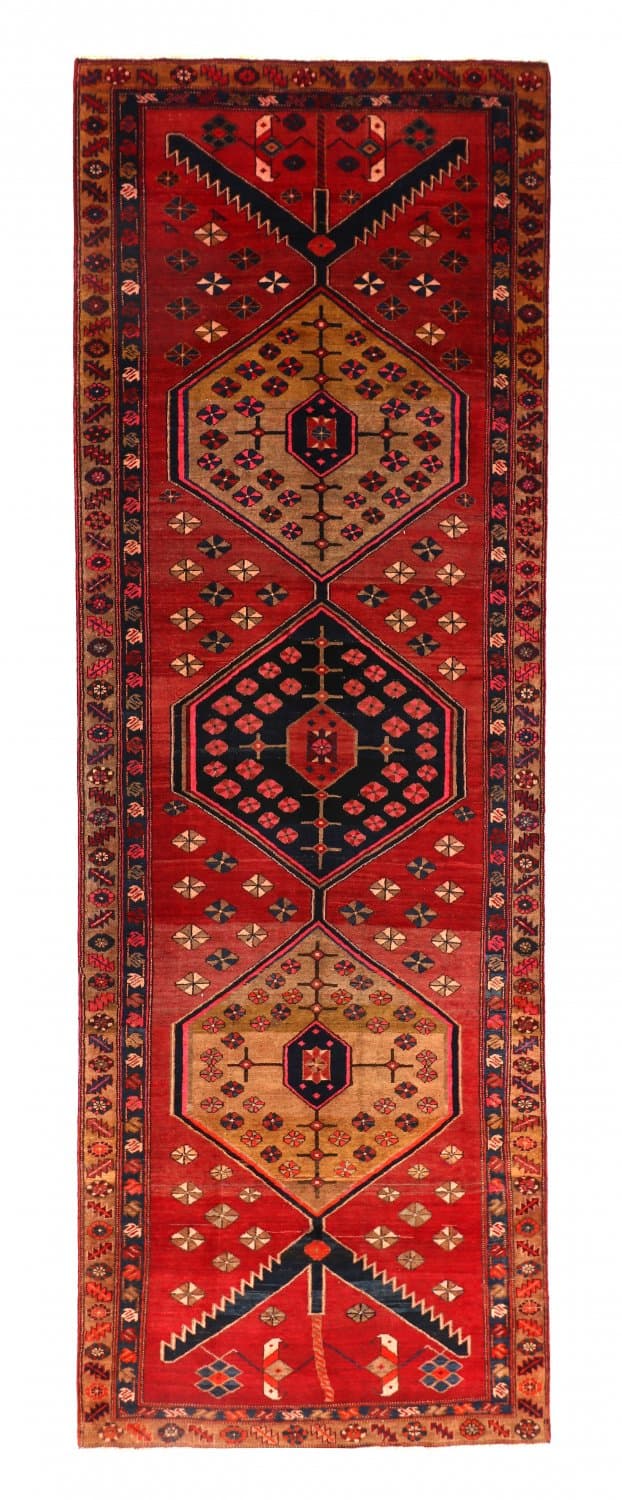 Orientalisk matta Hamedan 392 x 129 cm