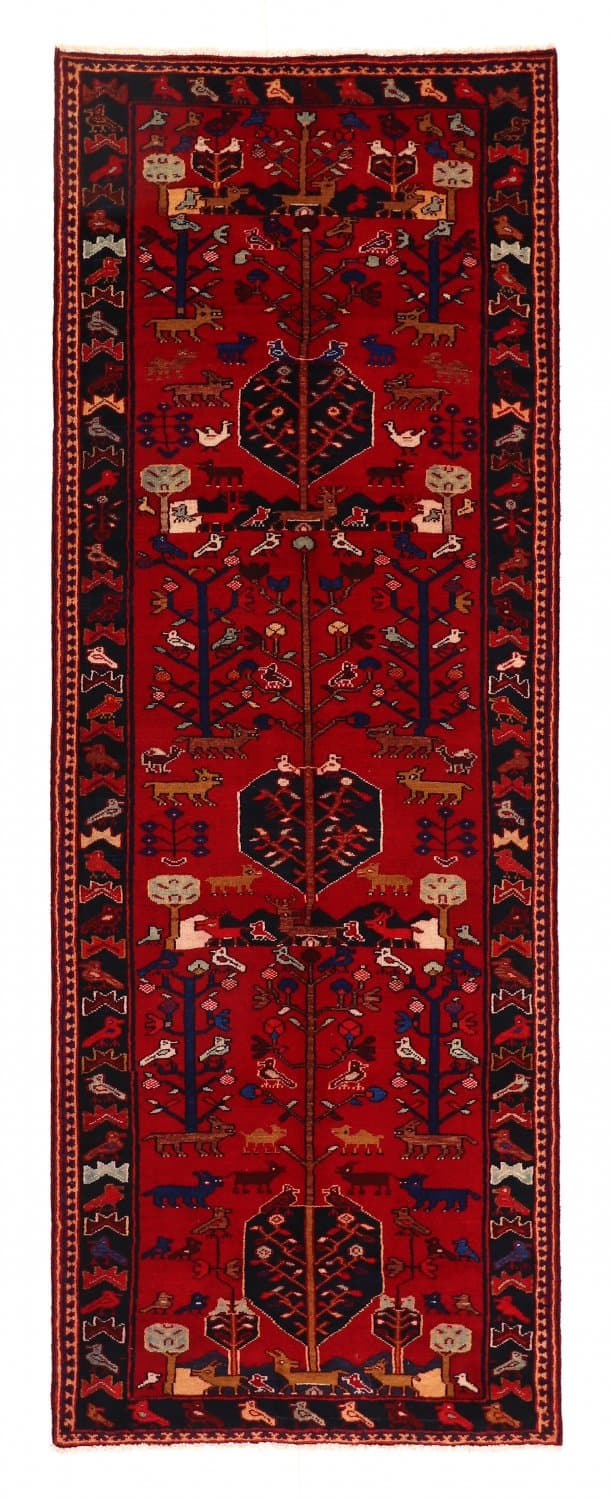 Orientalisk matta Hamedan 297 x 108 cm