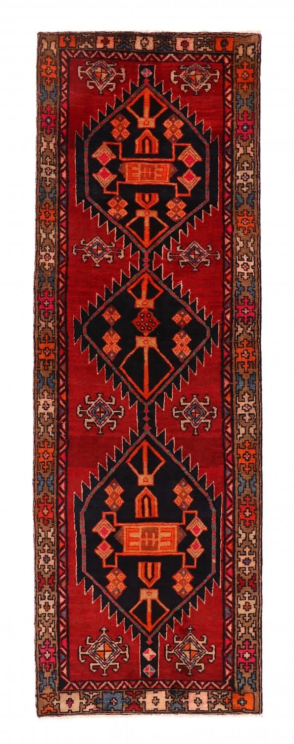 Orientalisk matta Hamedan 297 x 101 cm