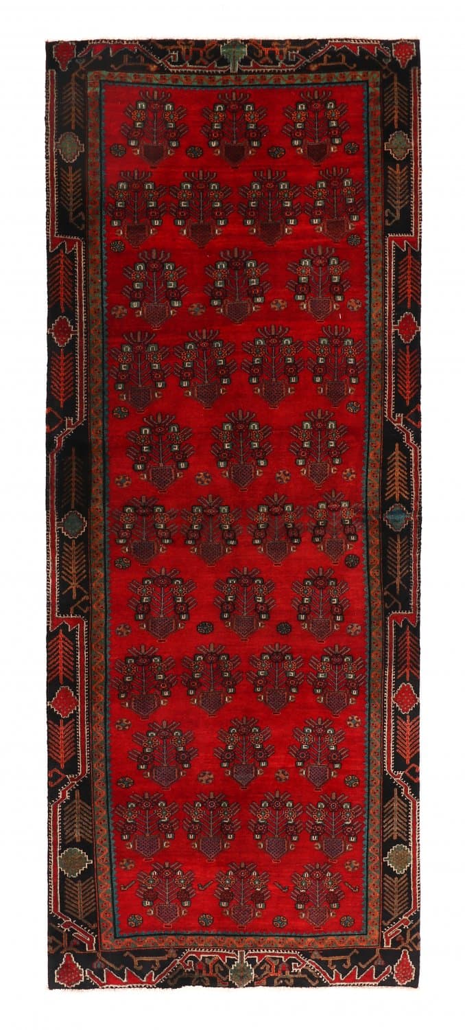 Orientalisk matta Hamedan 297 x 116 cm