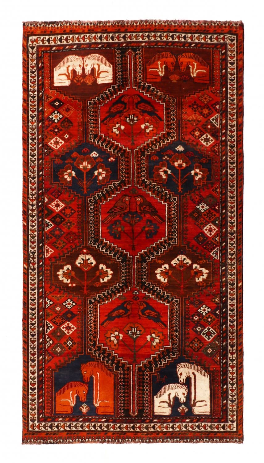 Orientalisk matta Hamedan 287 x 150 cm