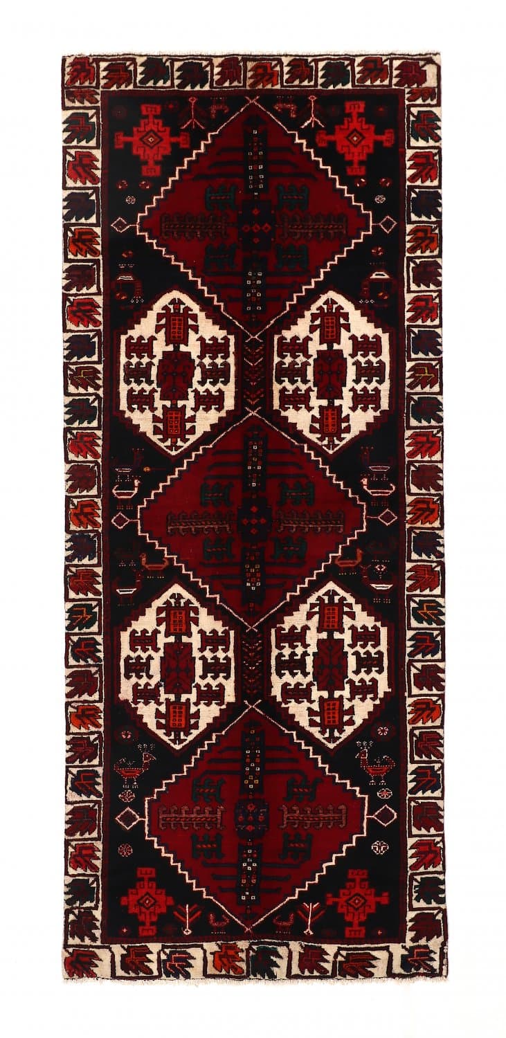 Orientalisk matta Hamedan 275 x 112 cm