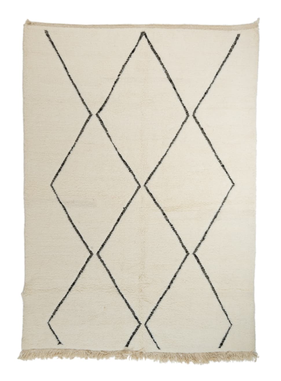 Kelimmatta Marockansk Beni Ourain 200 x 290 cm (Storlek: 200 x 290 cm)