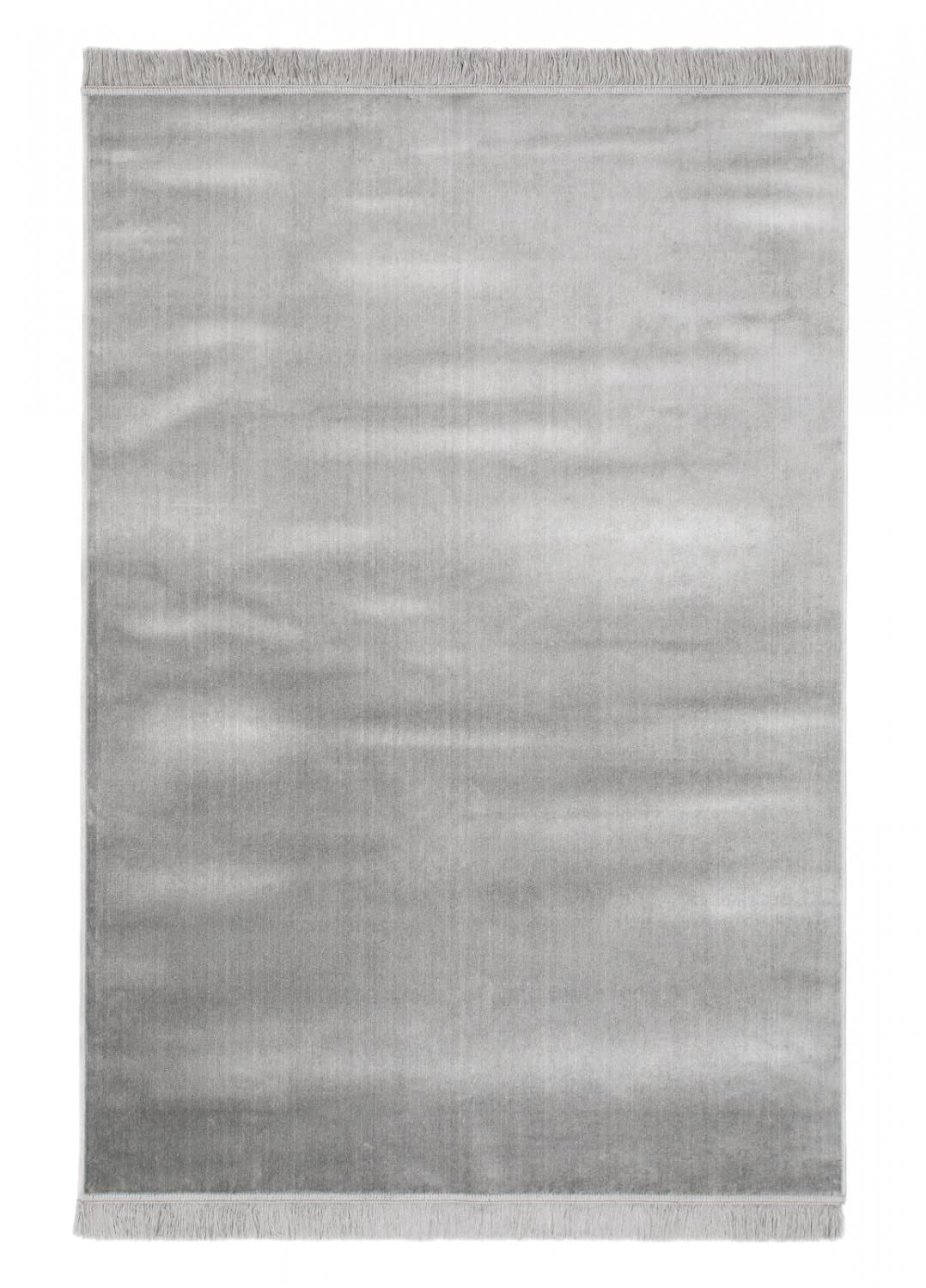 Wiltonmatta - Art Silk (grå) (Storlek: Ø 240 cm)