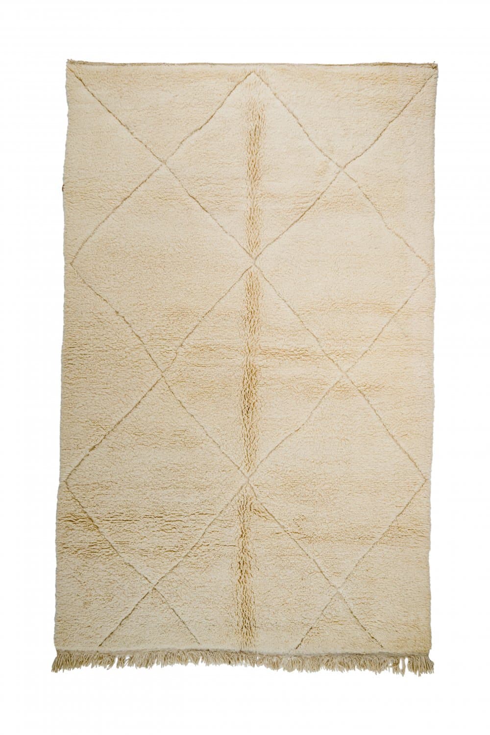 Kelimmatta Marockansk Beni Ourain 320 x 175 cm (Storlek: 320 x 175 cm)