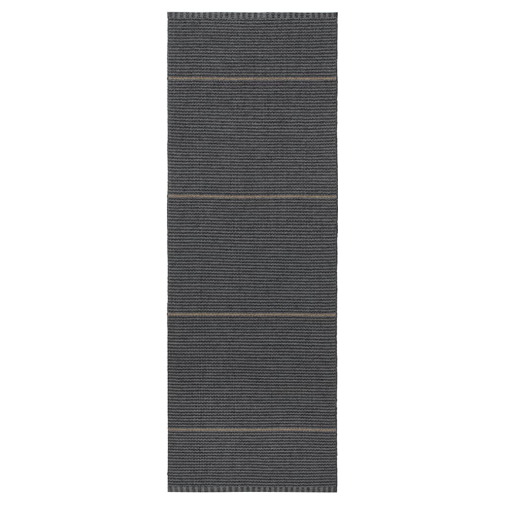 Plastmattor - Horredsmattan Cleo (mörkgrå) (Storlek: 70 x 150 cm)