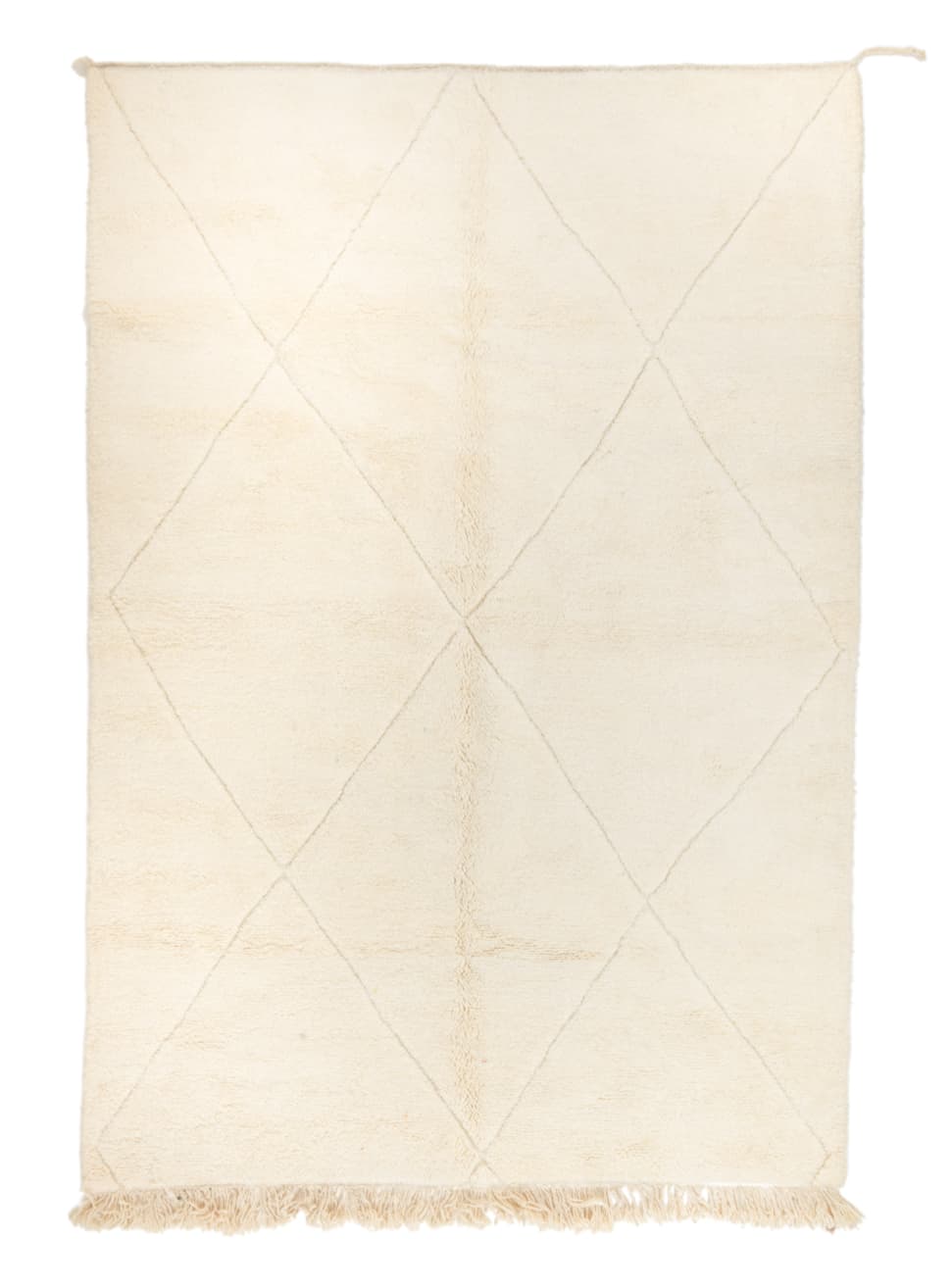 Kelimmatta Marockansk Beni Ourain 205 x 310 cm (Storlek: 205 x 310 cm)