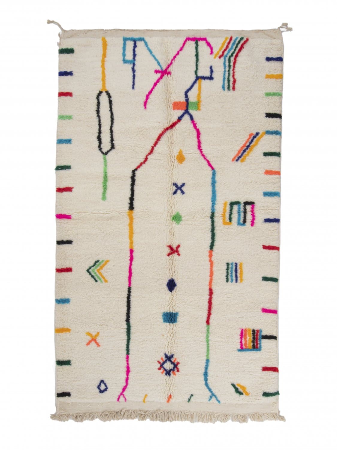 Kelimmatta Marockansk Azilal 260 x 150 cm (Storlek: 260 x 150 cm)