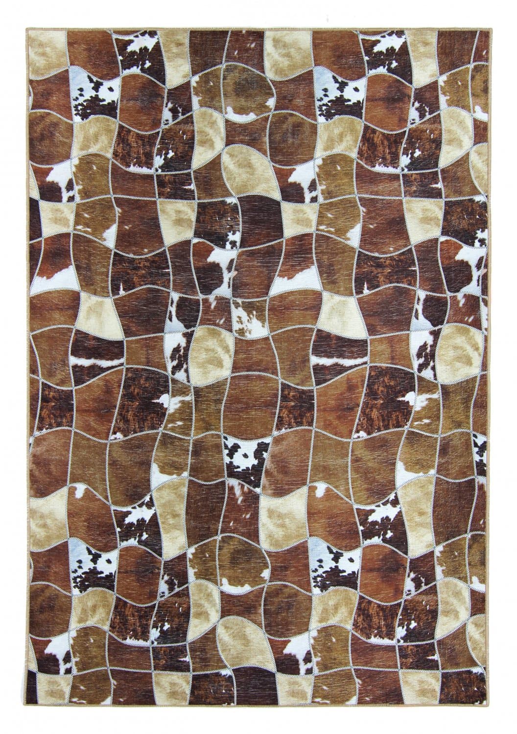 Wiltonmatta - Nonza (brun) (Storlek: 200 x 280 cm)