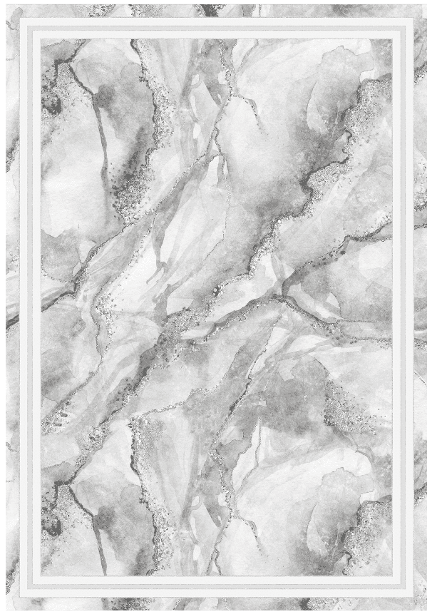 Wiltonmatta - Attika (grå/vit) (Storlek: 200 x 280 cm)