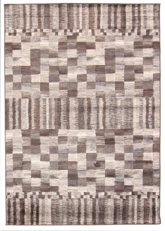 Wiltonmatta - Baghlan (brun-grå) (Storlek: 160 x 230 cm)