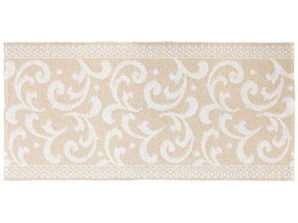 Plastmattor - Horredsmattan Barock (beige) (Storlek: 70 x 100 cm)