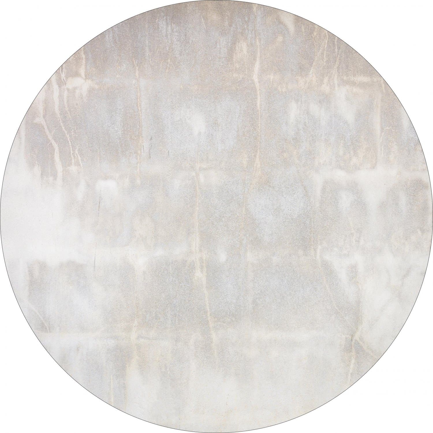 Rund matta - Rouen (beige) (Storlek: Ø 160 cm)
