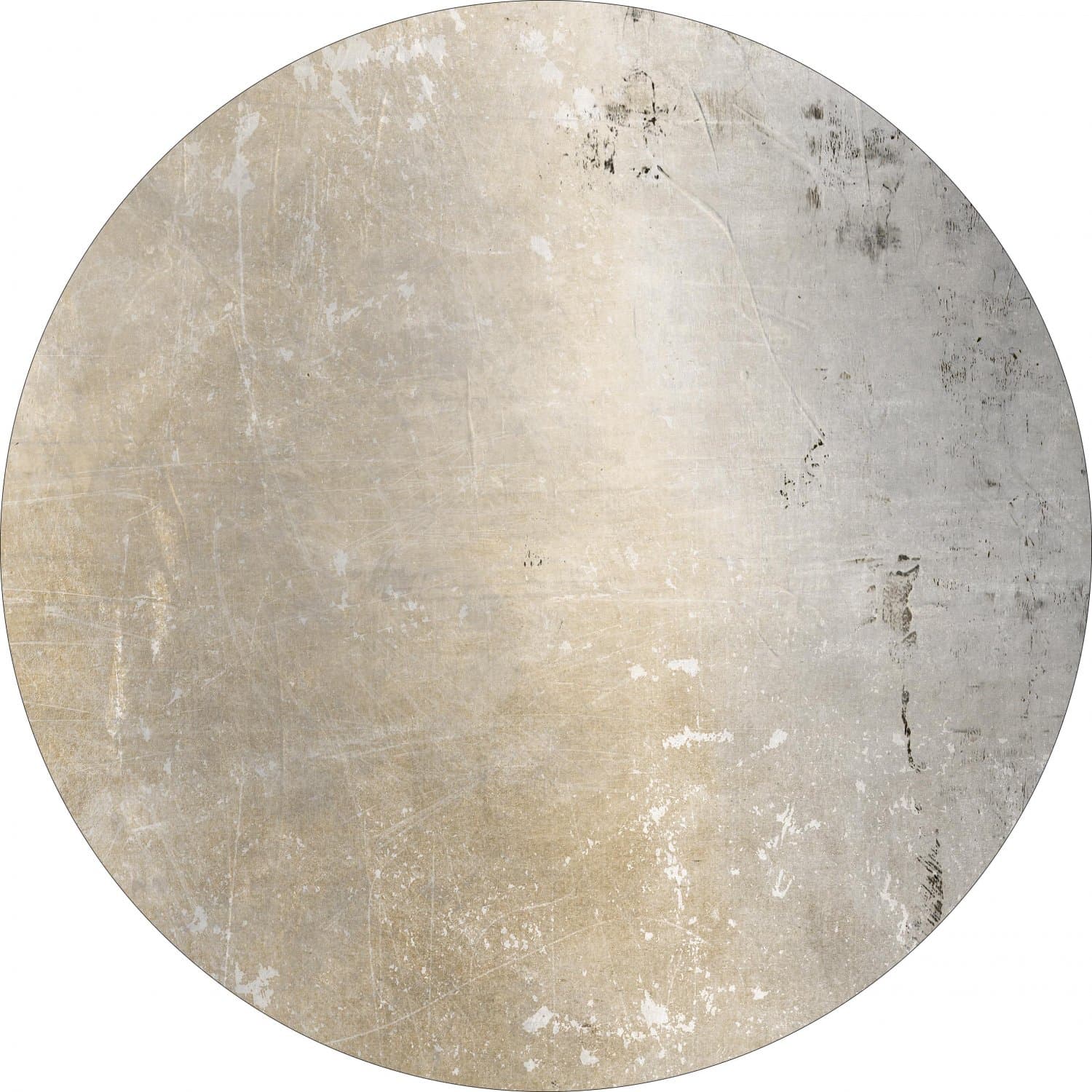 Rund matta - Toledo (beige) (Storlek: Ø 240 cm)