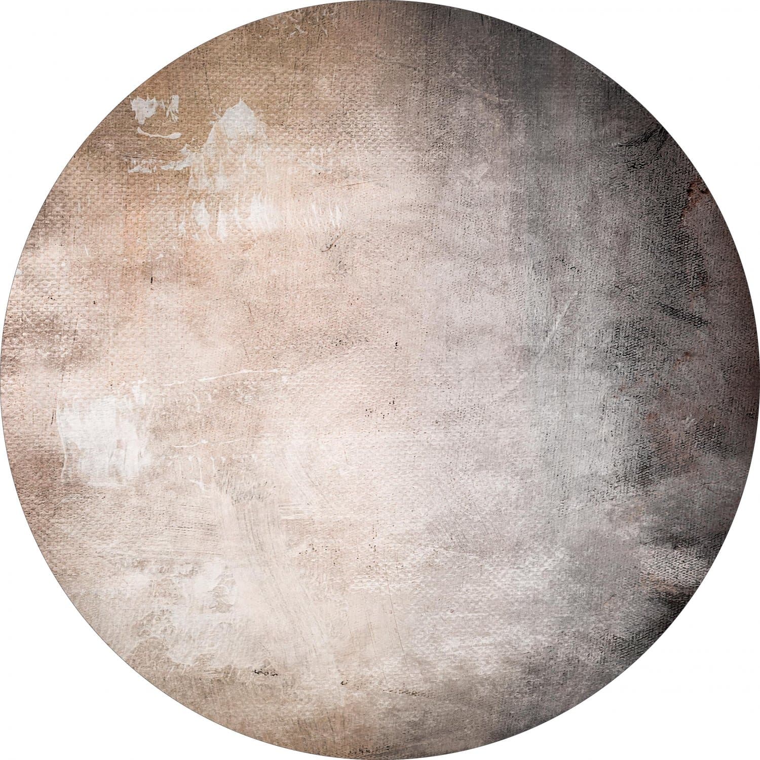 Rund matta - Braga (beige) (Storlek: Ø 160 cm)