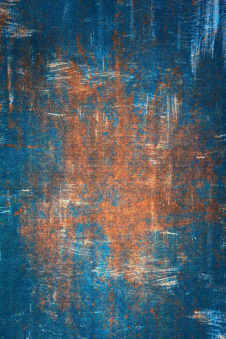 Wiltonmatta - Tierzo (blå) (Storlek: 180 x 270 cm)