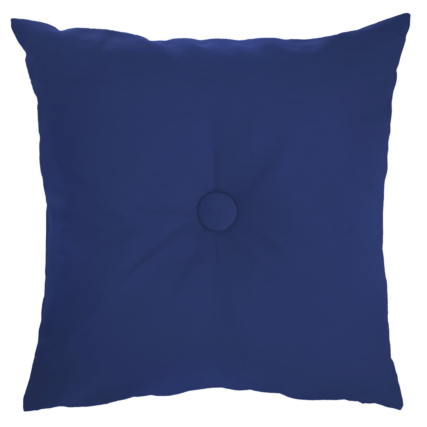 Kudde - Dot (marinblå) (Storlek: 40 x 40 cm)
