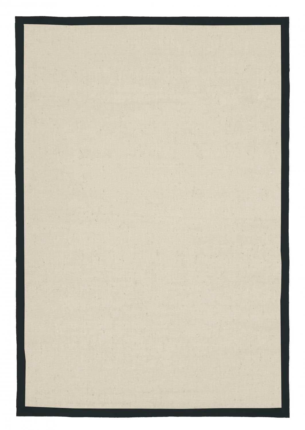 Sisalmatta - Agave (svart/offwhite) (Storlek: 70 x 200 cm)