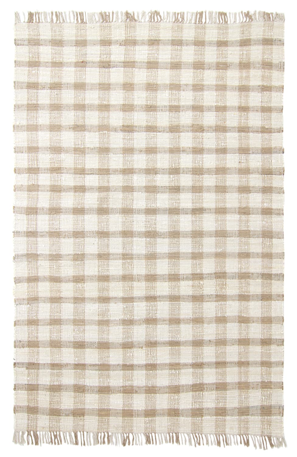 Bomullsmatta - Noomi (beige) (Storlek: 80 x 200 cm)