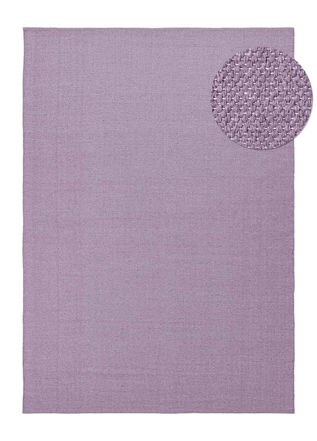 Bomullsmatta - Rigolet (ljuslila) (Storlek: 80 x 150 cm)