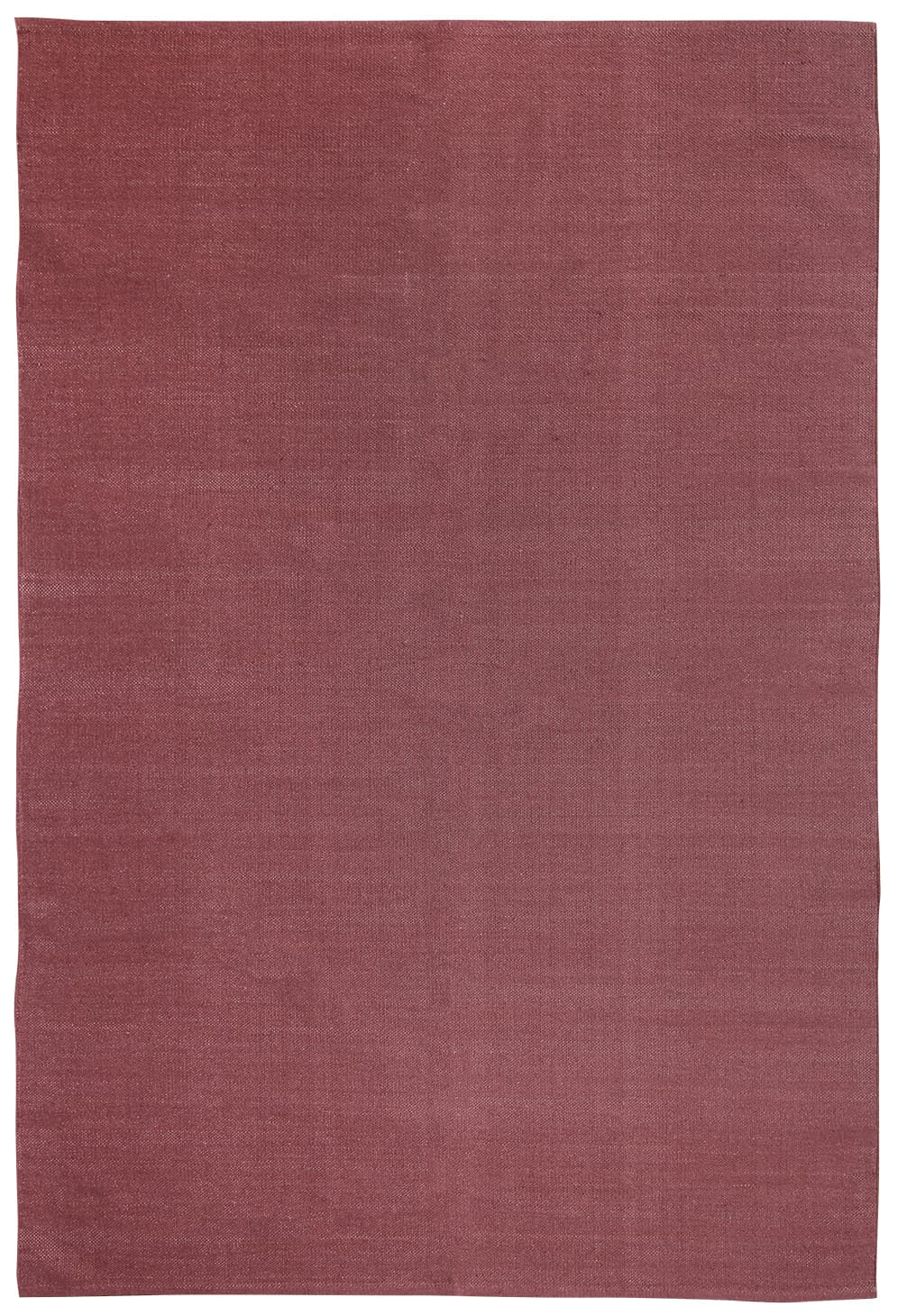 Bomullsmatta - Billie (vinröd) (Storlek: 60 x 120 cm)
