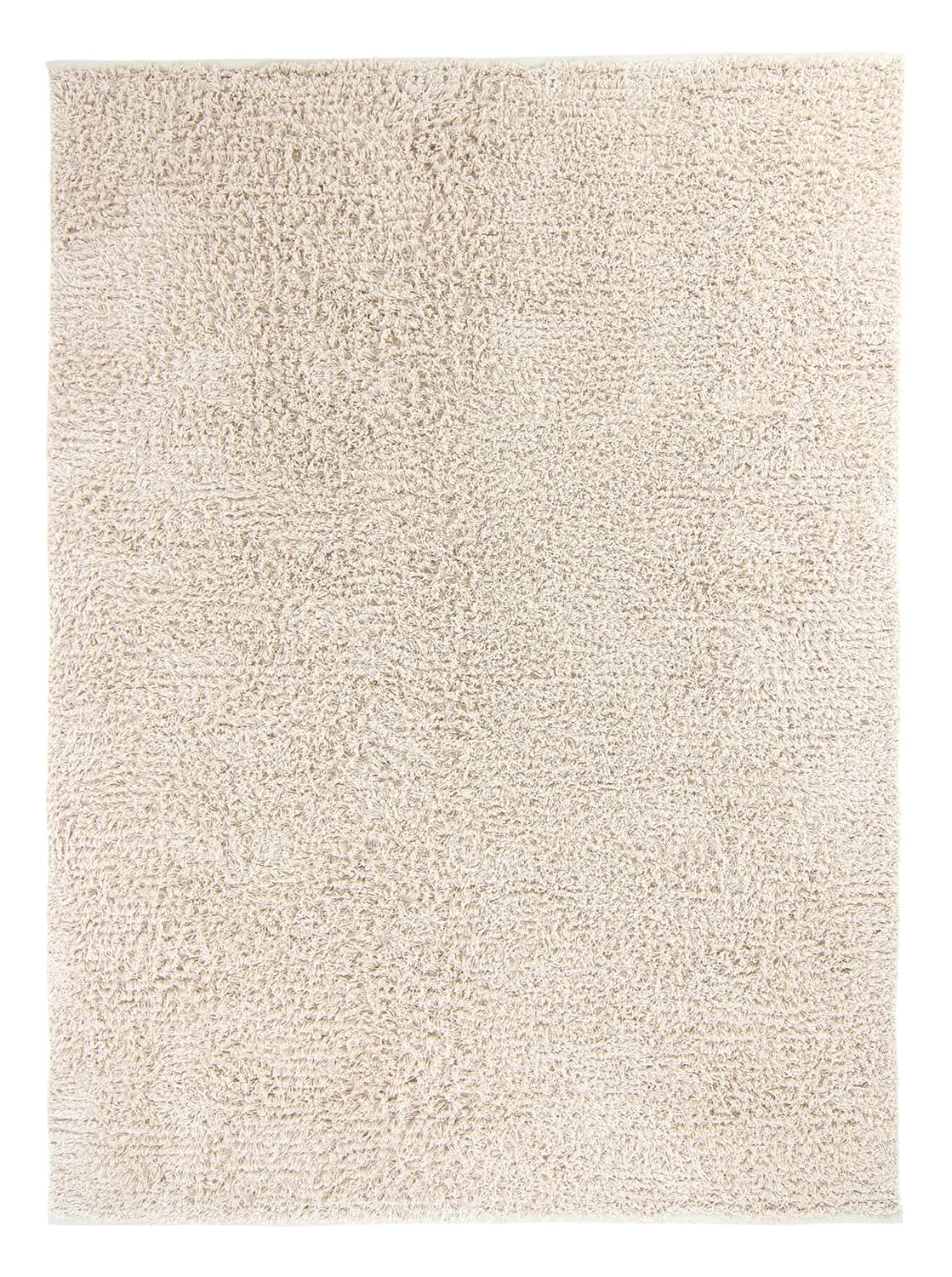 Ryamattor - Enya Natural Cotton Shaggy (natur) (Storlek: 160 x 230 cm)