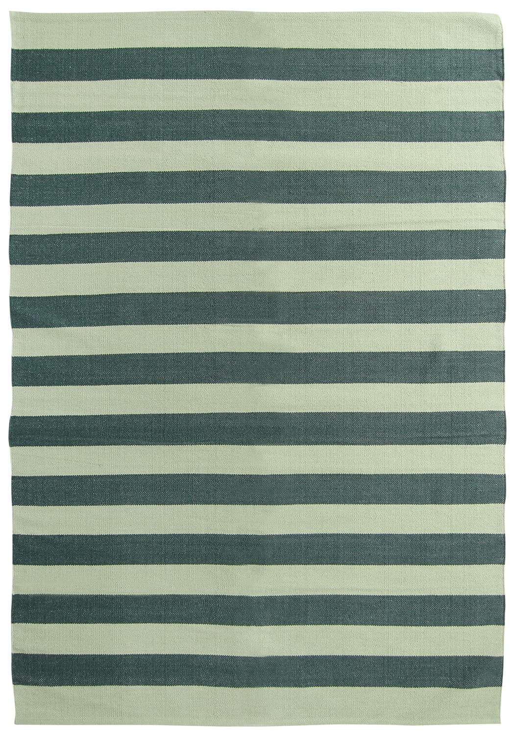 Bomullsmatta - Nilo (grön) (Storlek: 140 x 200 cm)