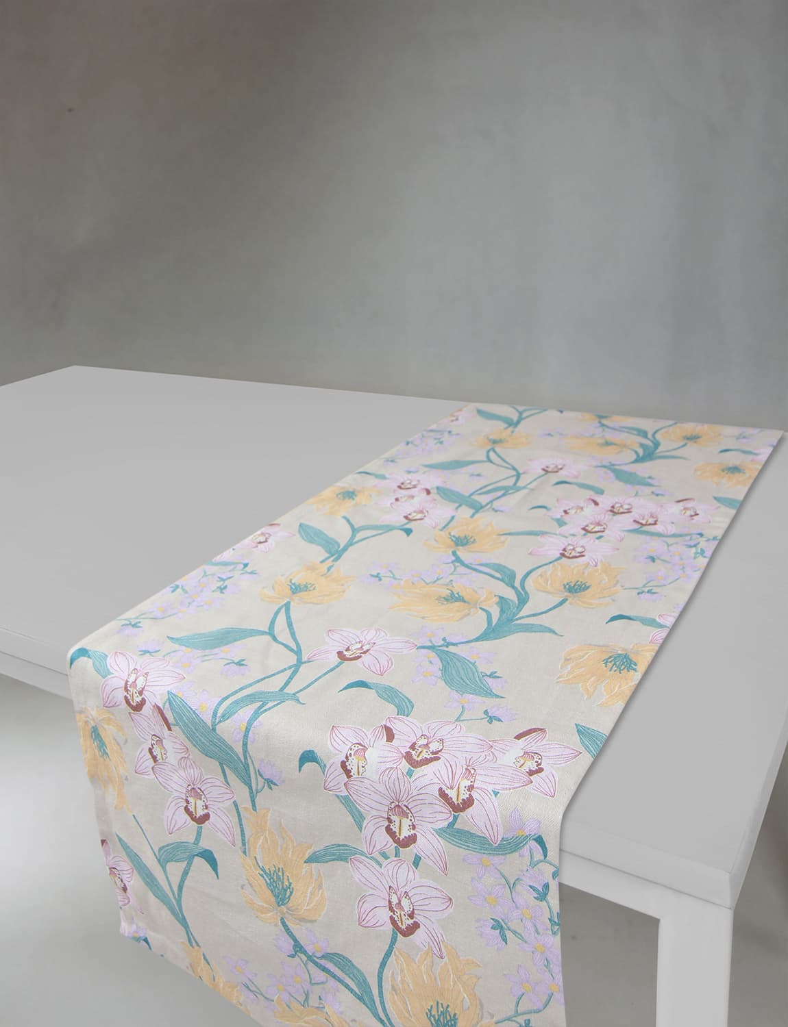 Bordslöpare - Löpare Florina (rosa) (Storlek: 40 x 140 cm)