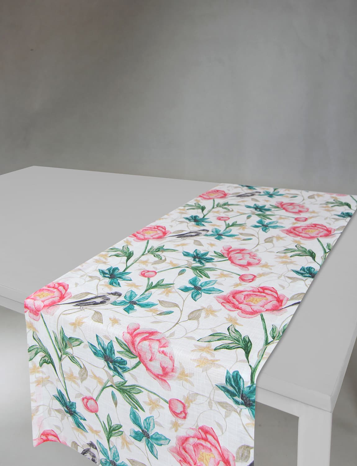 Bordslöpare - Löpare Gullan (rosa) (Storlek: 40 x 140 cm)