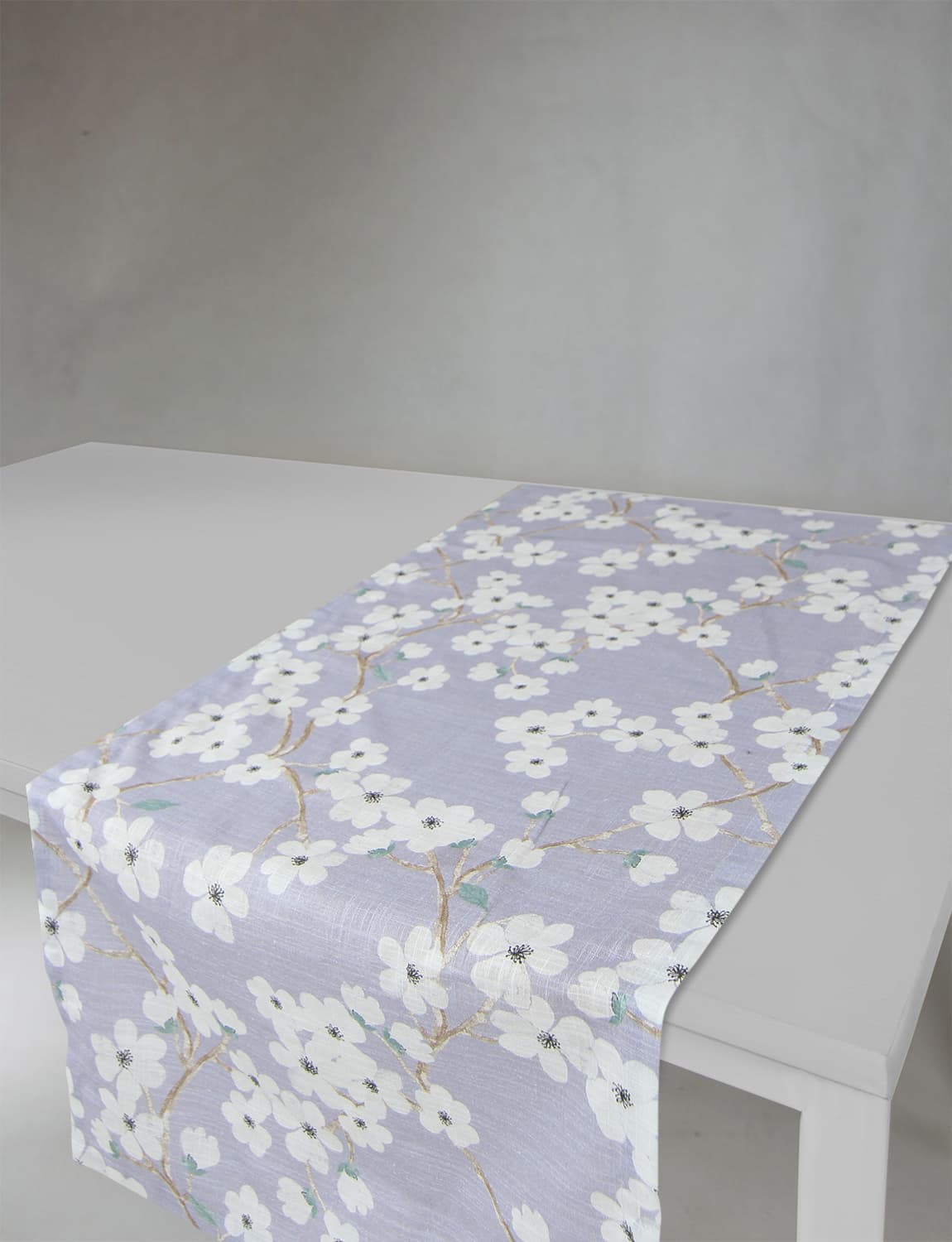 Bordslöpare - Löpare Pia-Li (lila) (Storlek: 40 x 140 cm)