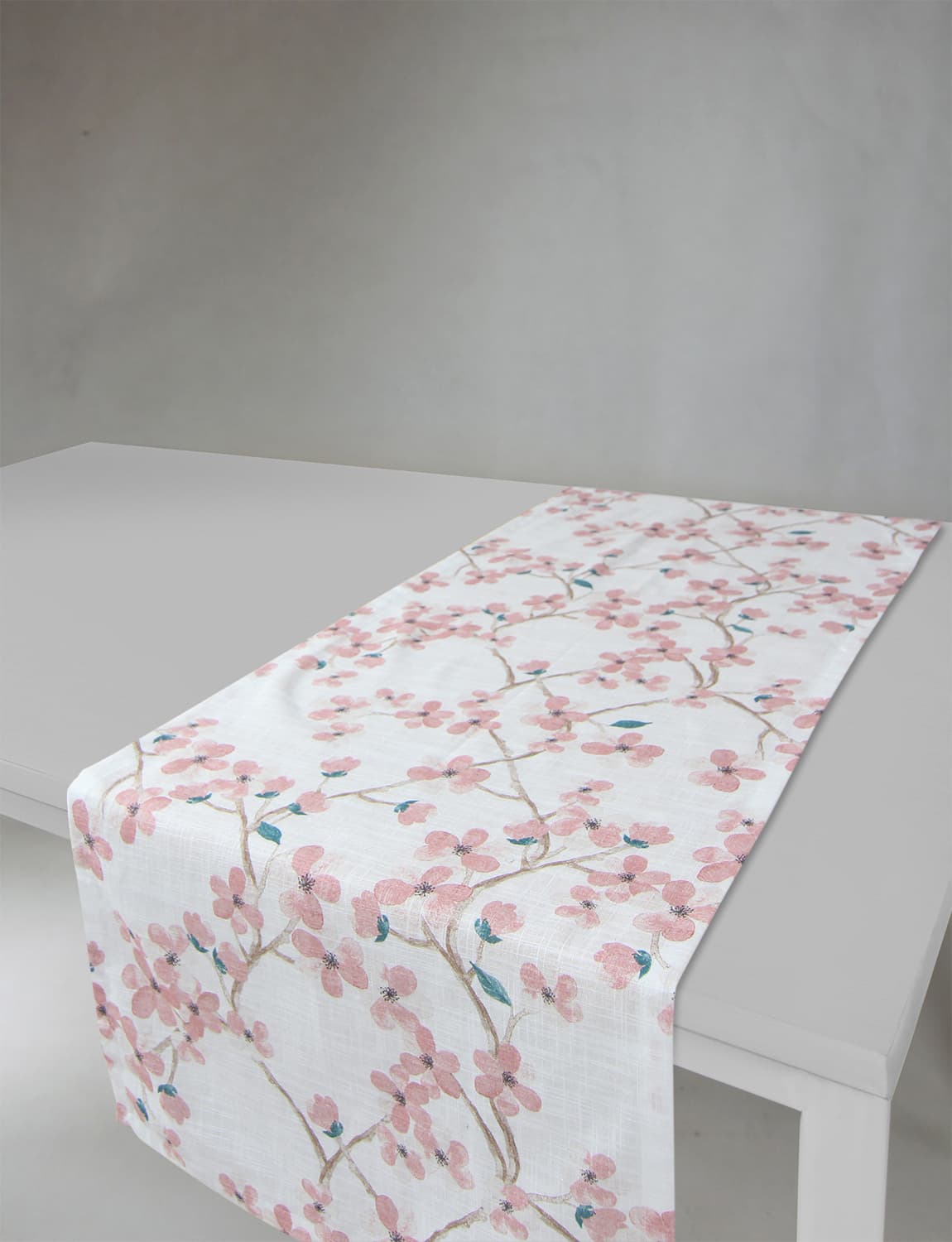 Bordslöpare - Löpare Pia-Li (rosa) (Storlek: 40 x 140 cm)