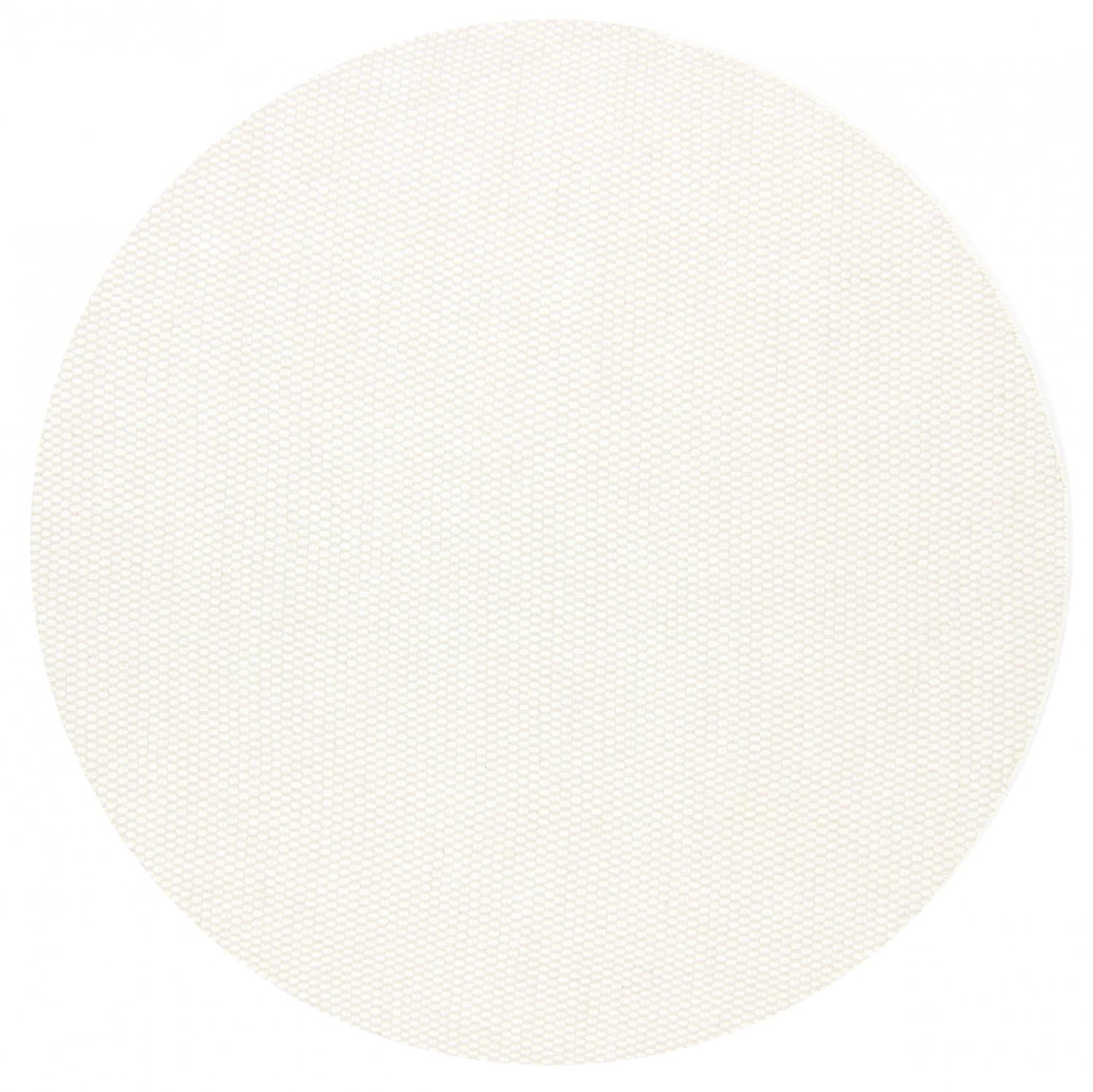 Rund matta - Coastal (vit) (Storlek: Ø 200 cm)