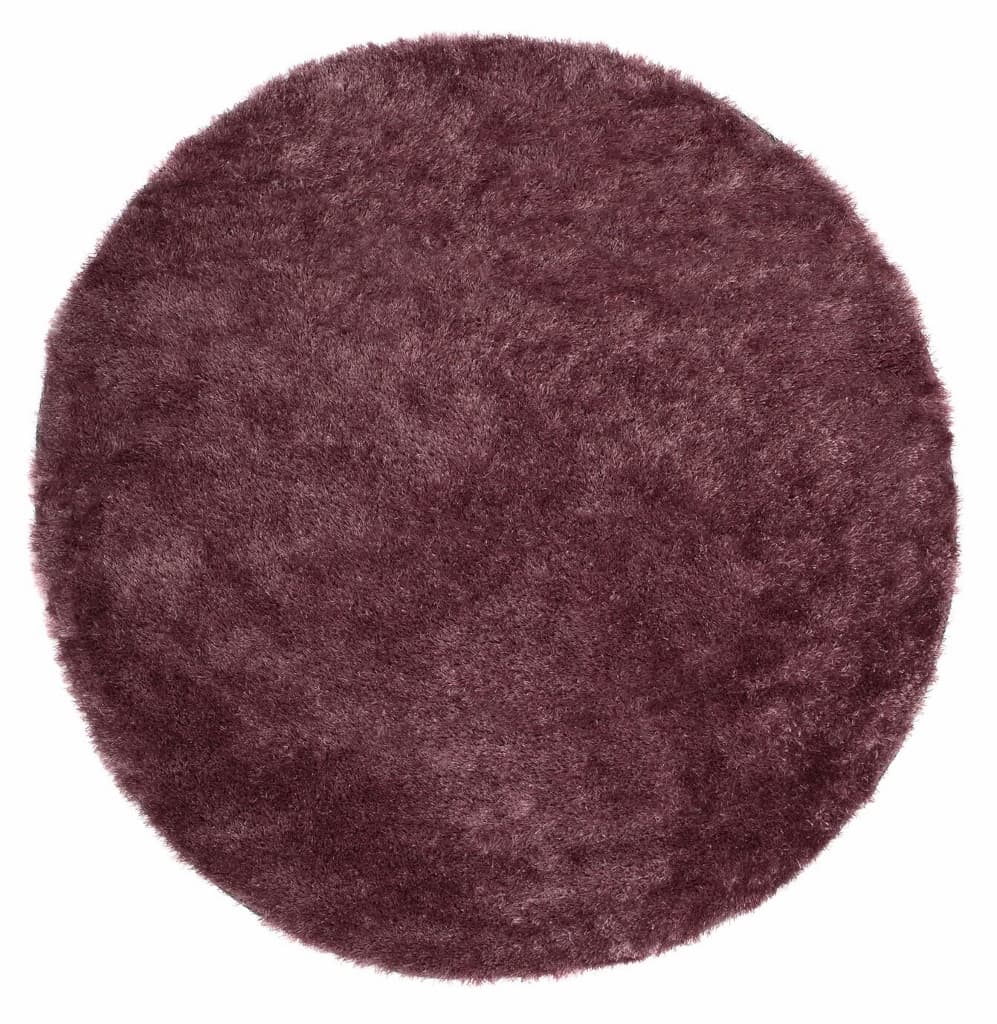 Runda mattor - Cosy (rubin) (Storlek: Ø 80 cm)