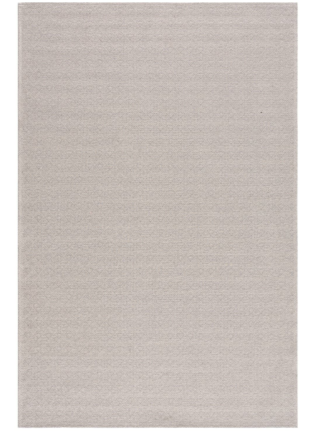 Bomullsmatta - Saltnes (ljusgrå) (Storlek: 75 x 150 cm)