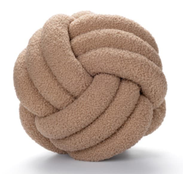 Kuddar - Knot (beige) (Storlek: 28 cm)