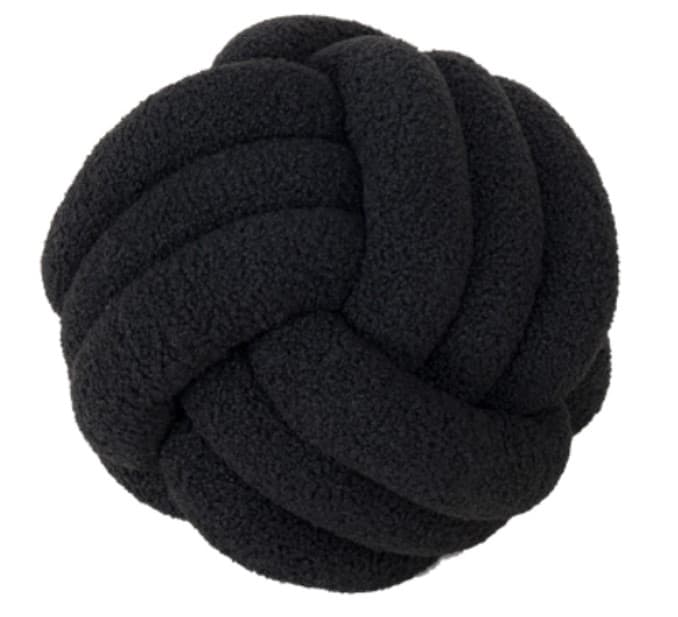 Kuddar - Knot (svart) (Storlek: 28 cm)