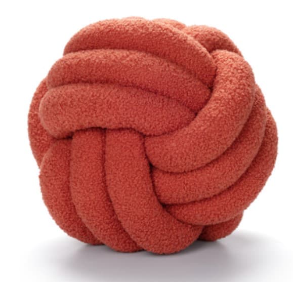Kuddar - Knot (röd) (Storlek: 22 cm)