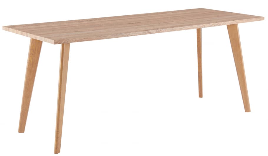 Matbord - Nordisk - 180 x 70 cm (ek) (Storlek: Standard)