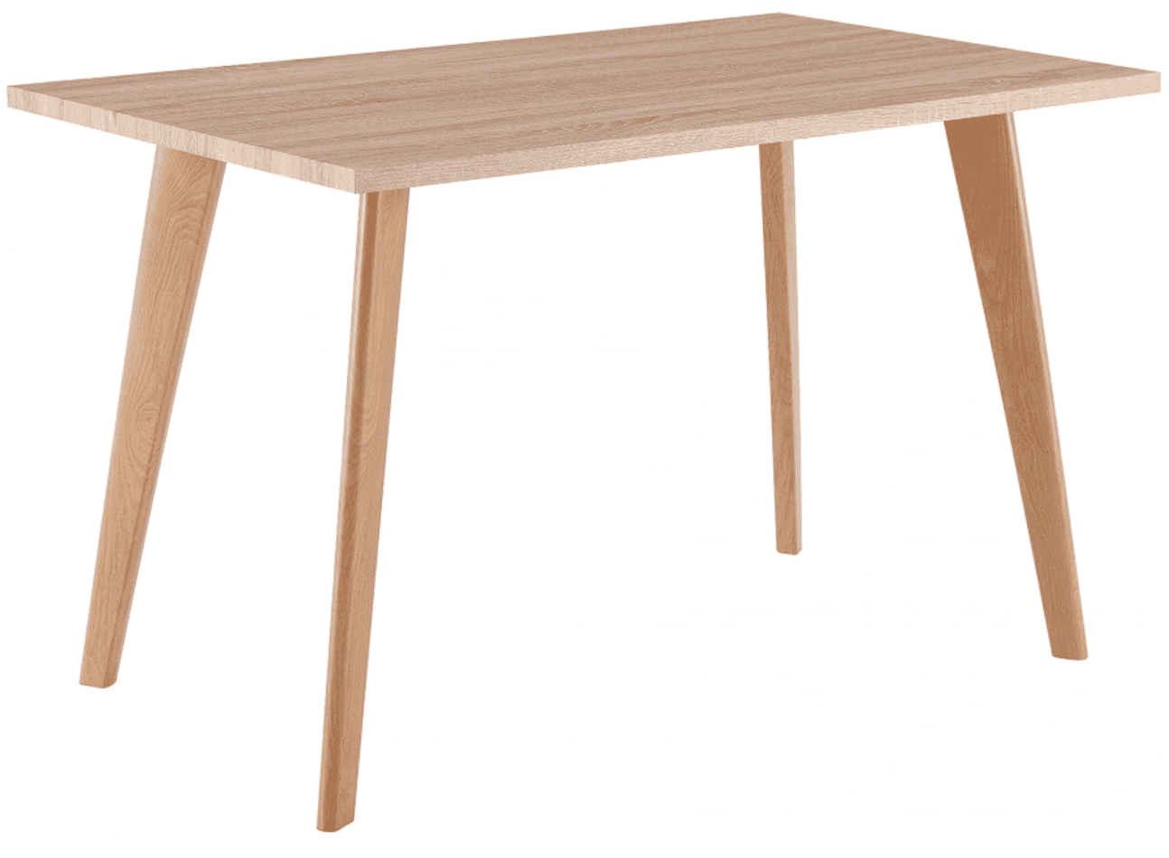 Matbord - Nordisk - 120 x 70 cm (ek) (Storlek: Standard)