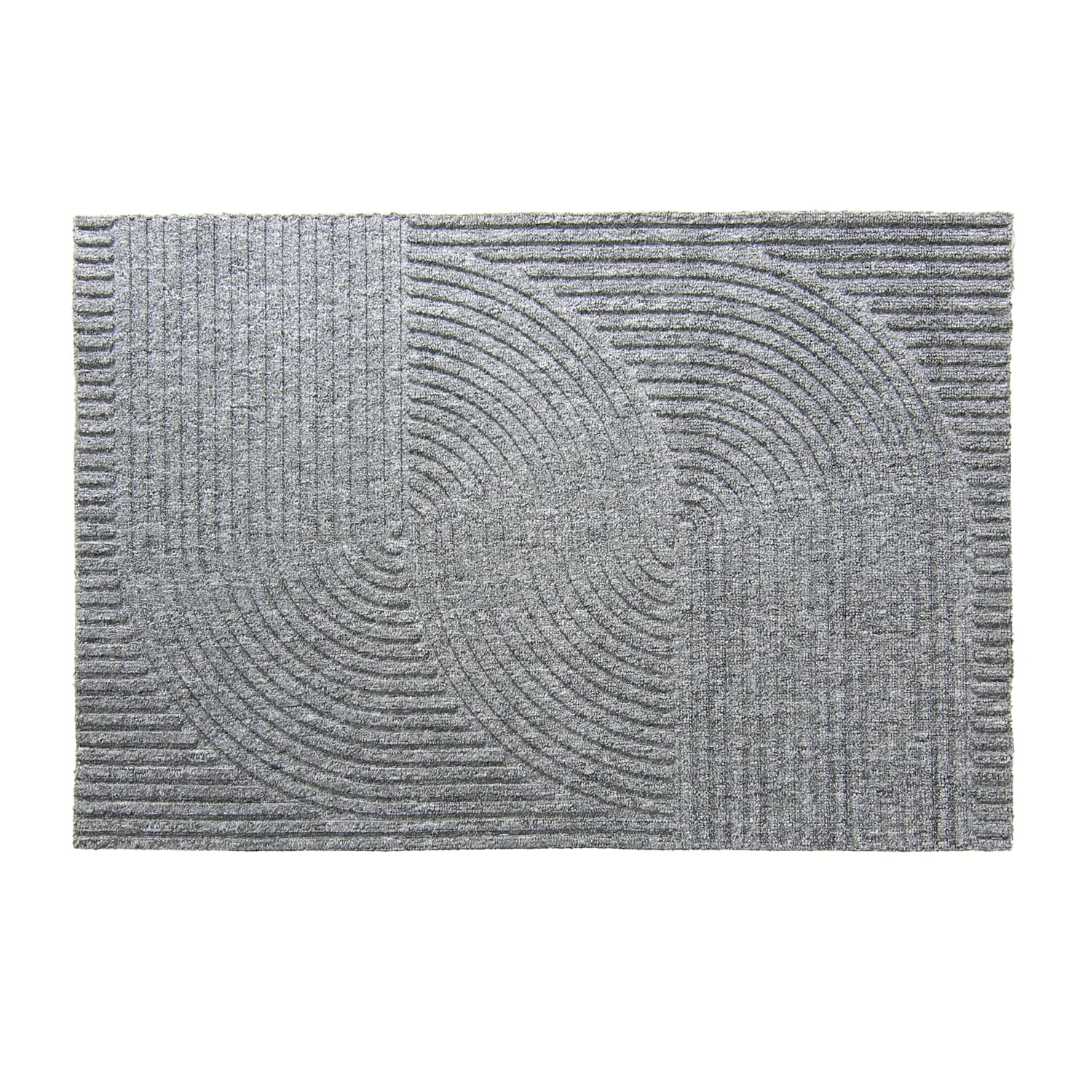 Dörrmatta - Liam (grå) (Storlek: 60 x 90 cm)