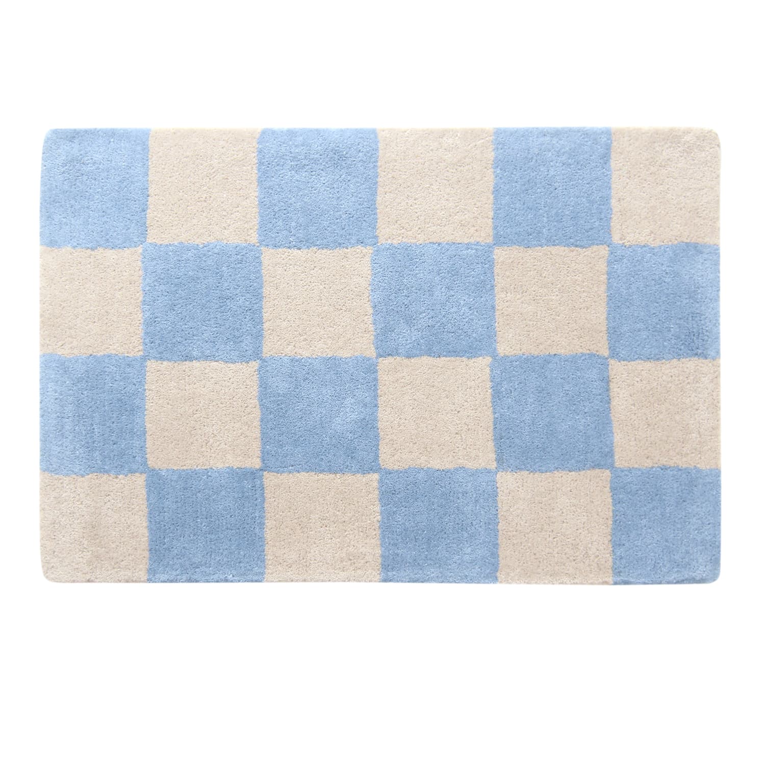 Dörrmatta - Lovre (blå/beige) (Storlek: 60 x 90 cm)