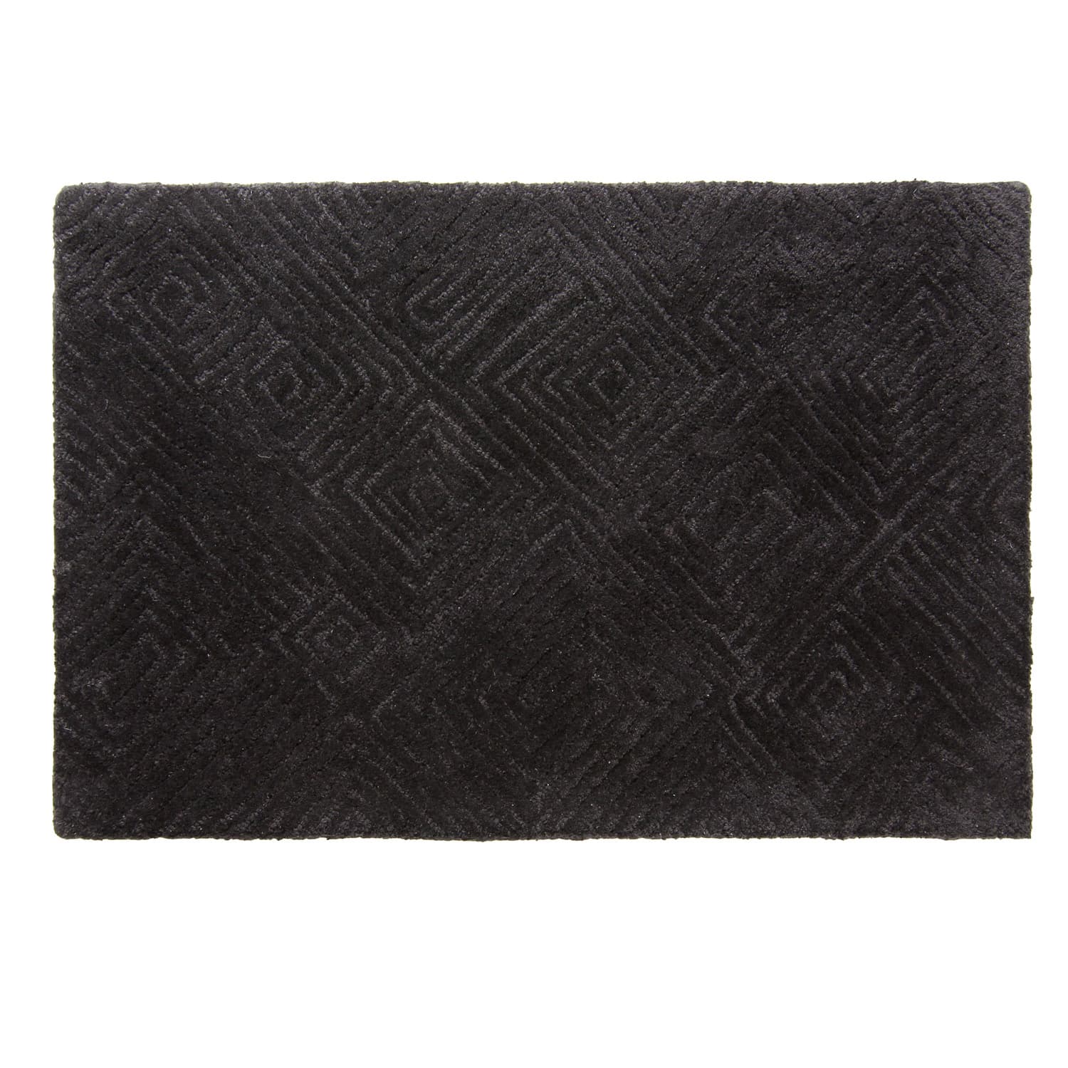 Dörrmatta - Nevena (svart) (Storlek: 60 x 90 cm)