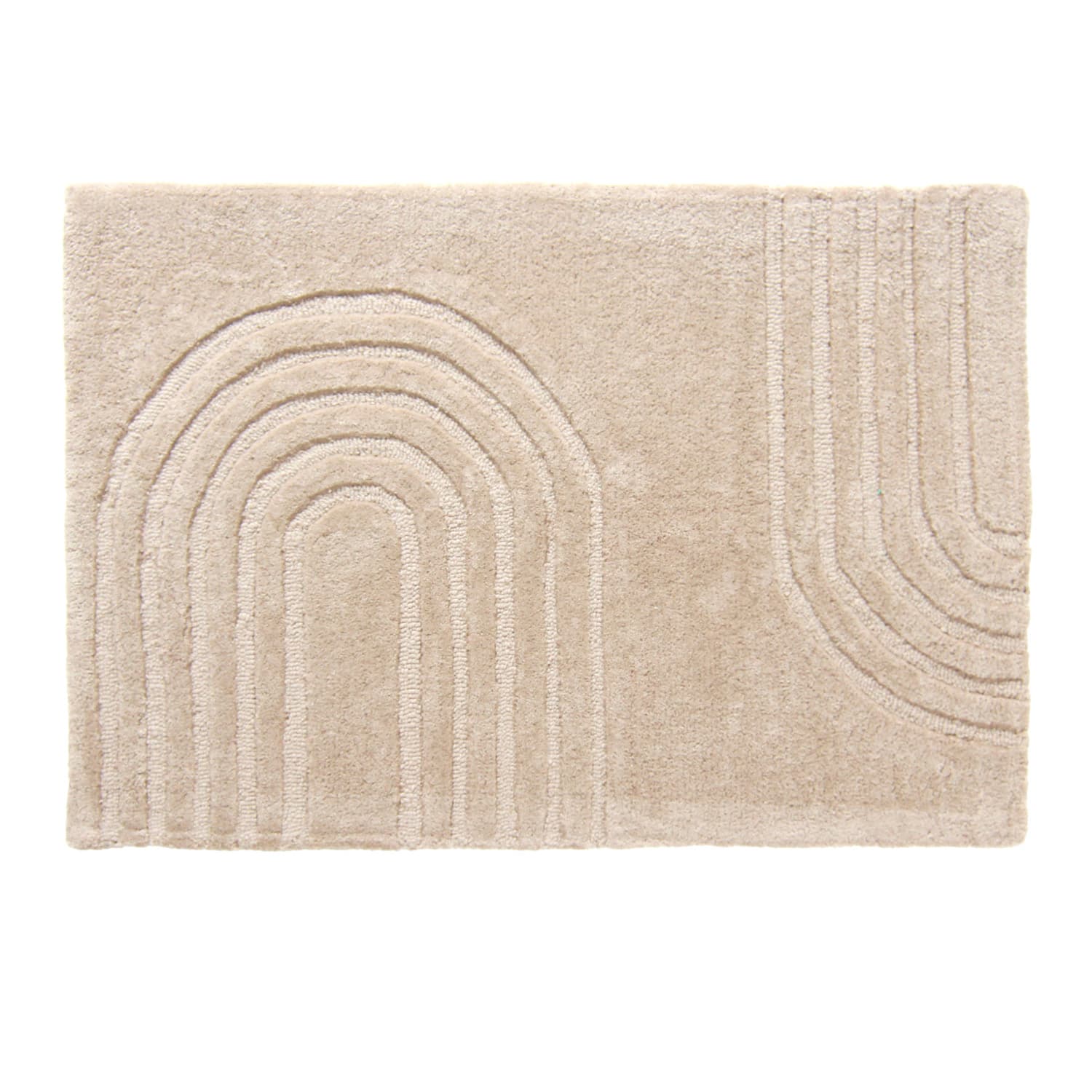 Dörrmatta - Sabri (greige) (Storlek: 60 x 90 cm)