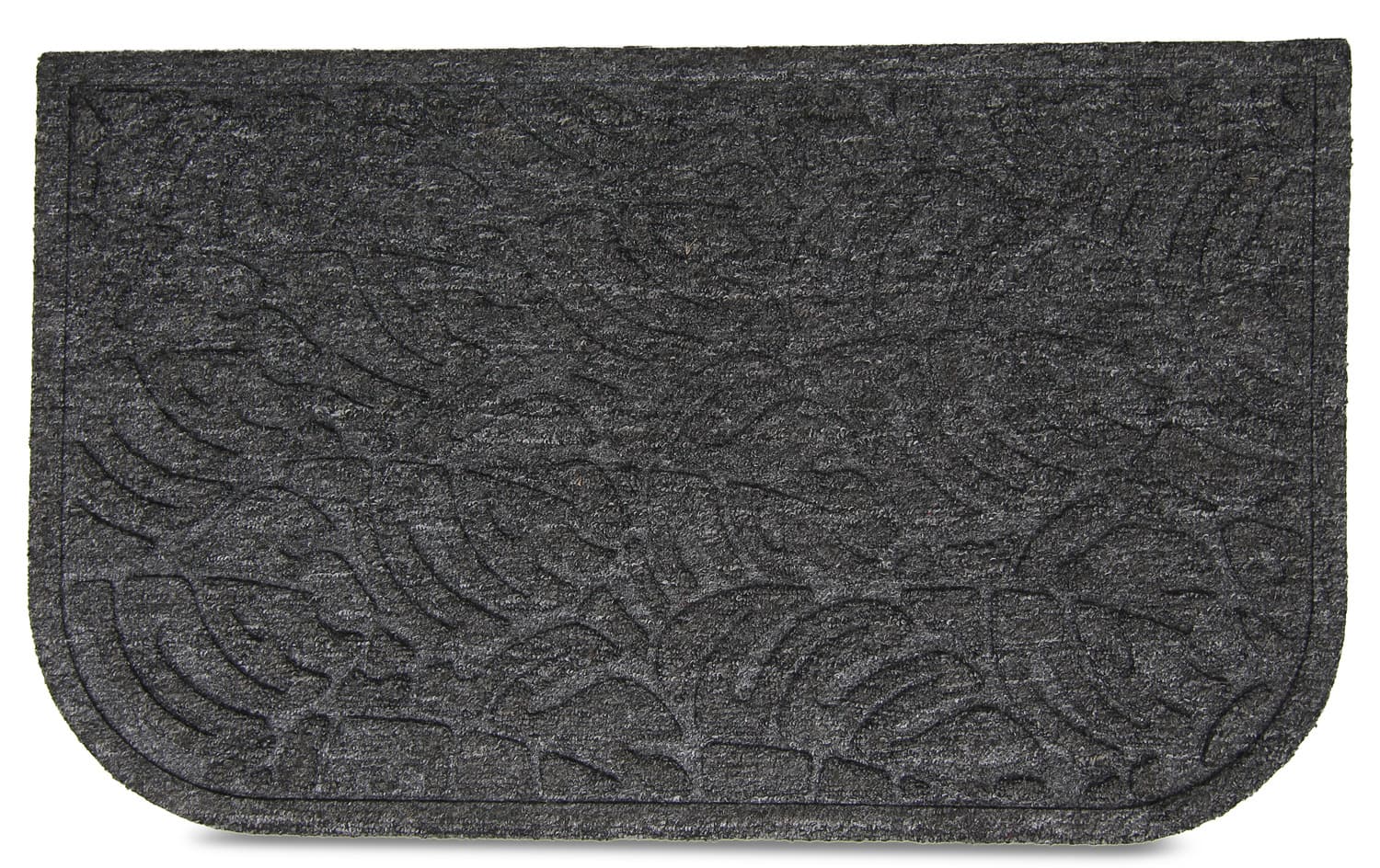Dörrmatta - Blair (mörkgrå) (Storlek: 45 x 75 cm)