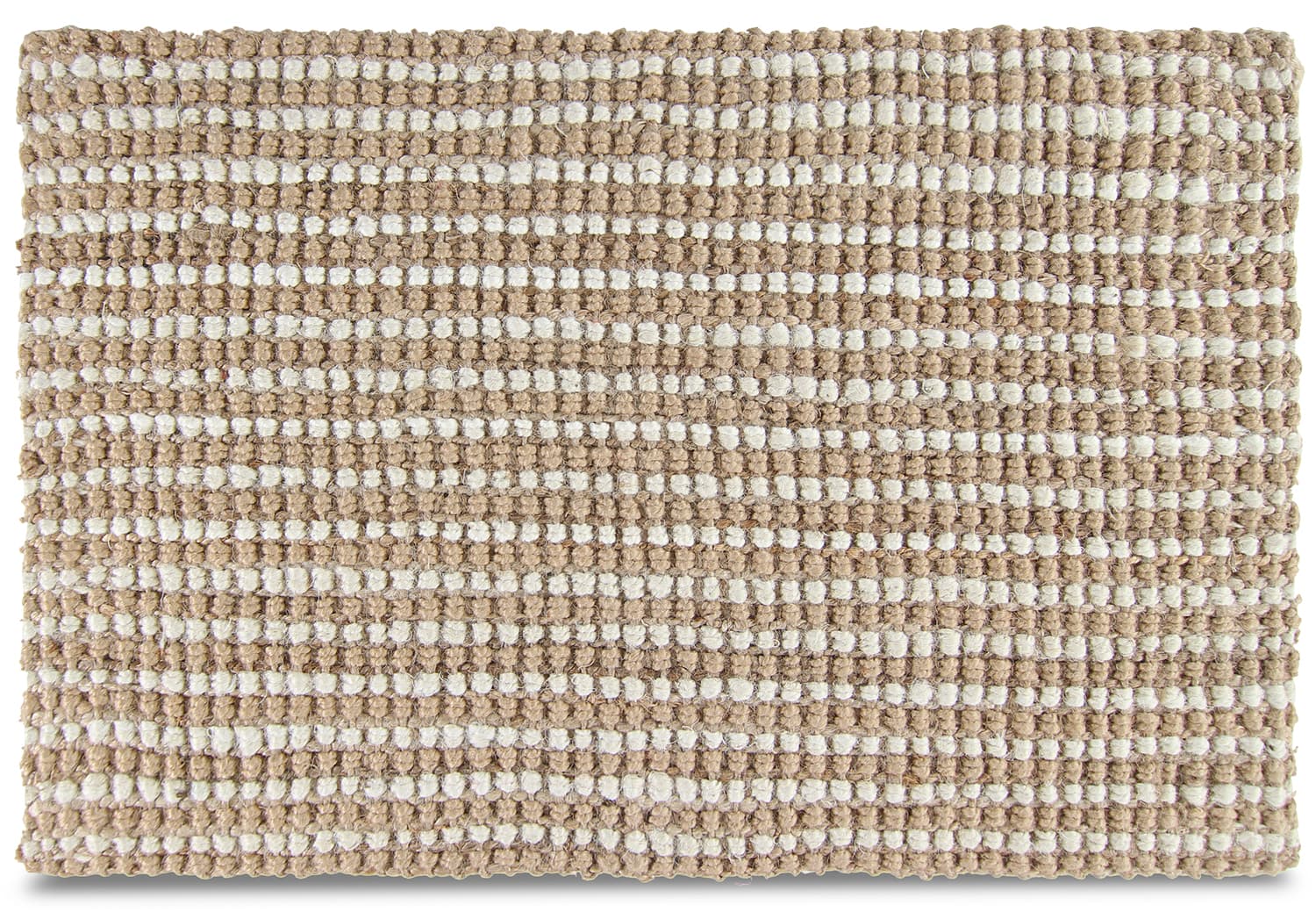 Dörrmatta - Skylar (natur/vit) (Storlek: 60 x 90 cm)